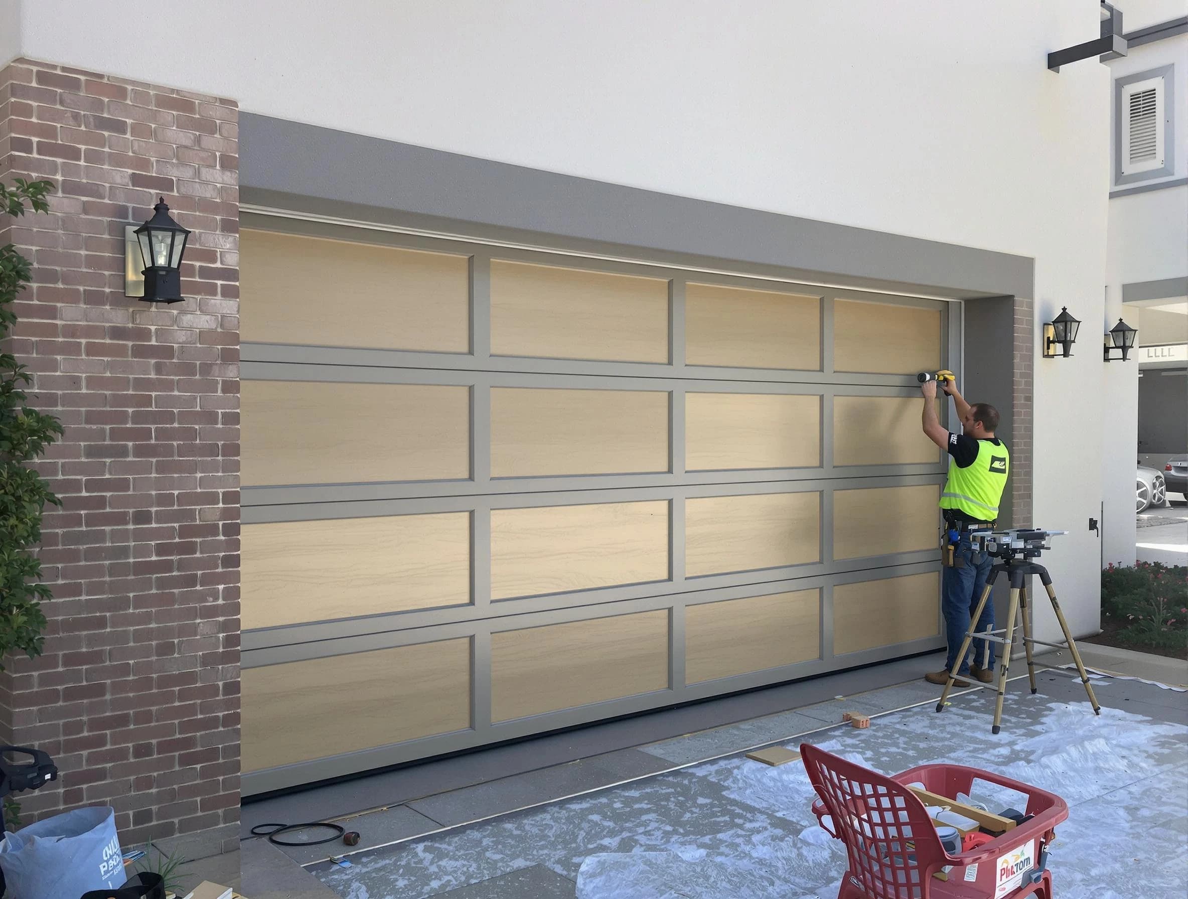 Garage door replacement service by Evans Garage Door Repair in Evans