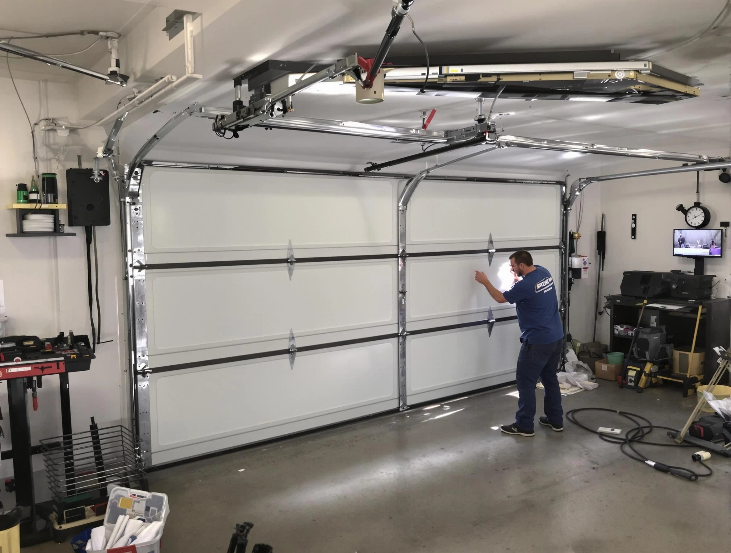 Professional garage door repair service by Evans Garage Door Repair in Evans