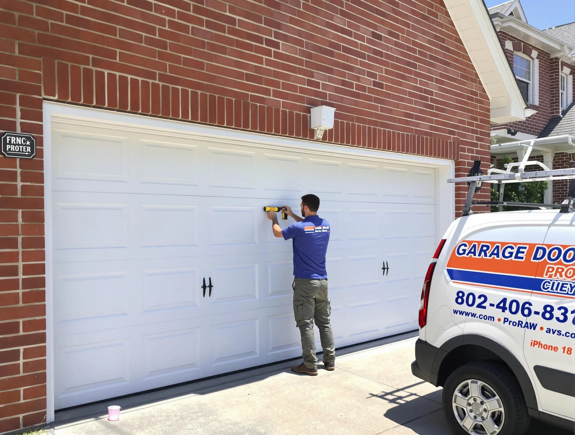 Local garage door repair service by Evans Garage Door Repair in Evans