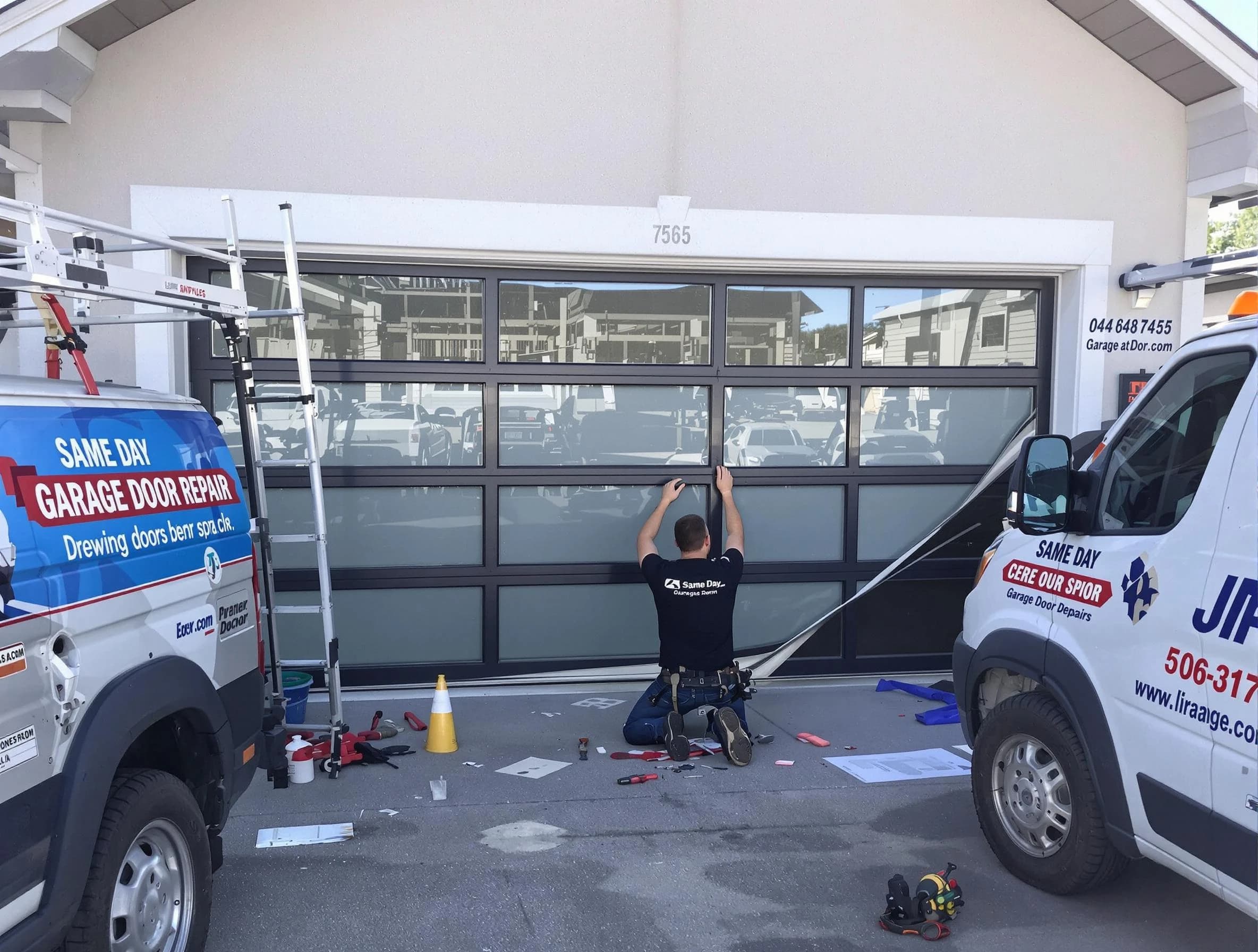 Evans Garage Door Repair providing same-day garage door repair in Evans