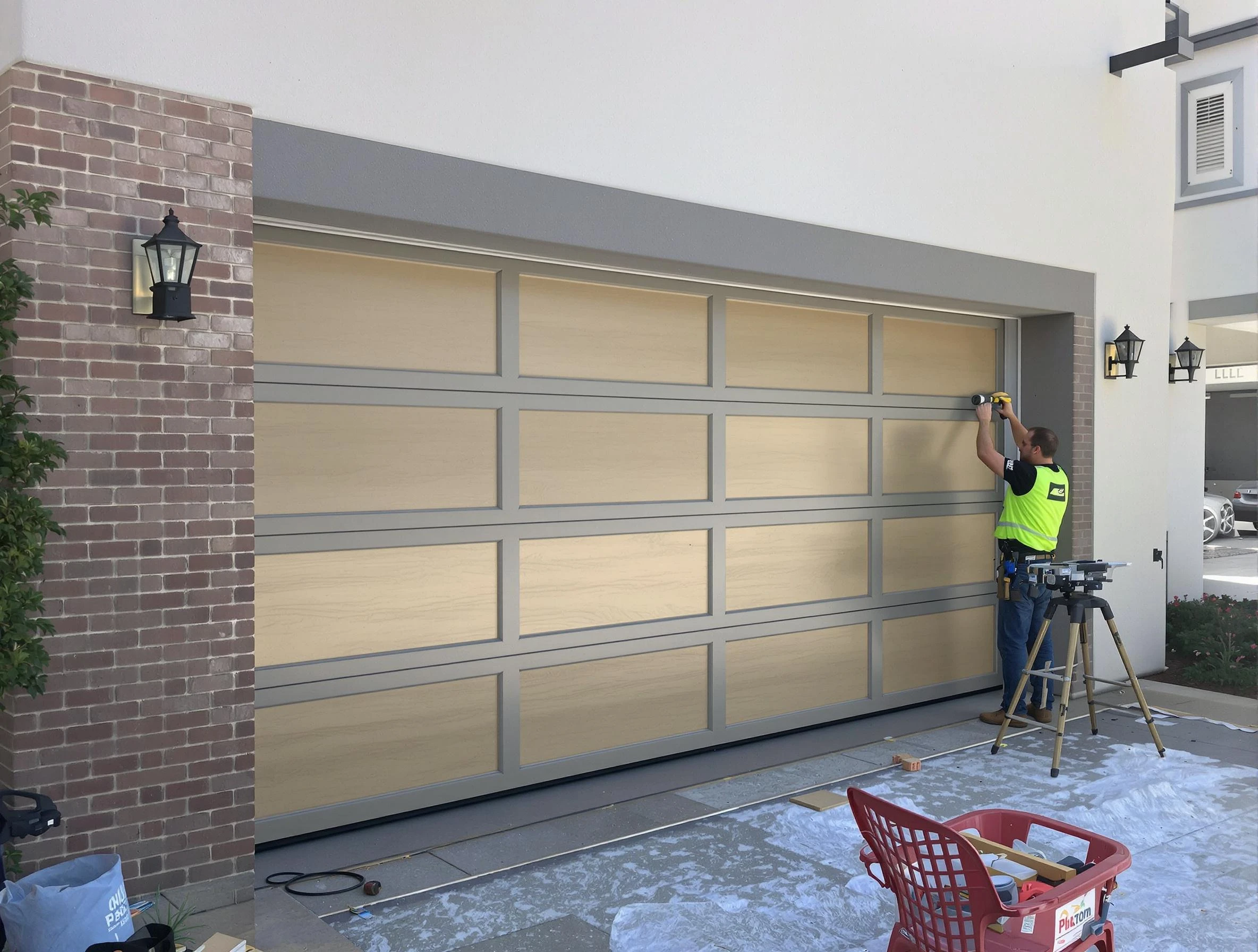 Garage door replacement service by Evans Garage Door Repair in Evans