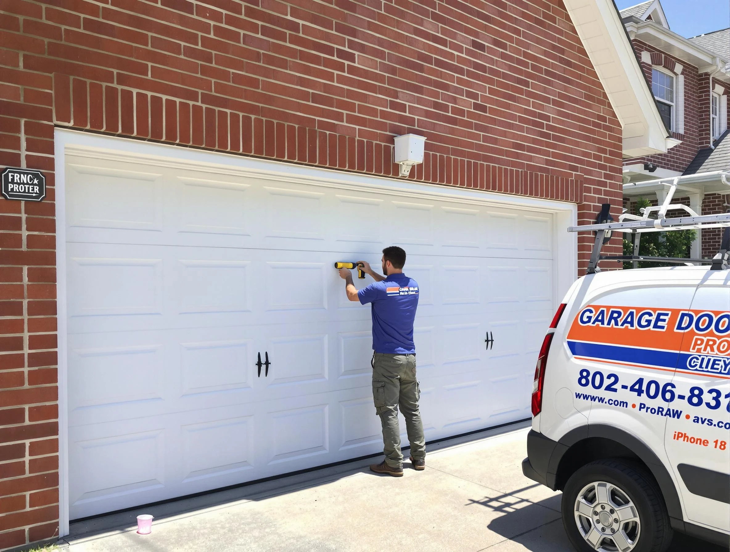 Local garage door repair service by Evans Garage Door Repair in Evans